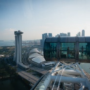 싱가폴여행 - 마리나베이 호수를 한눈에! 싱가폴 플라이어 타보기