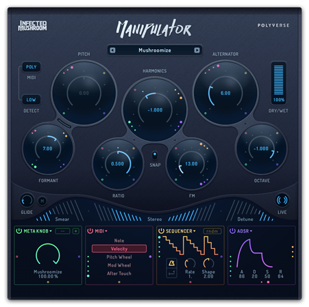 [VST 추천] Polyverse Manipulator - 음색과 음정의 변화로 다양한 사운드를 만들어봅시다~! : 네이버 블로그