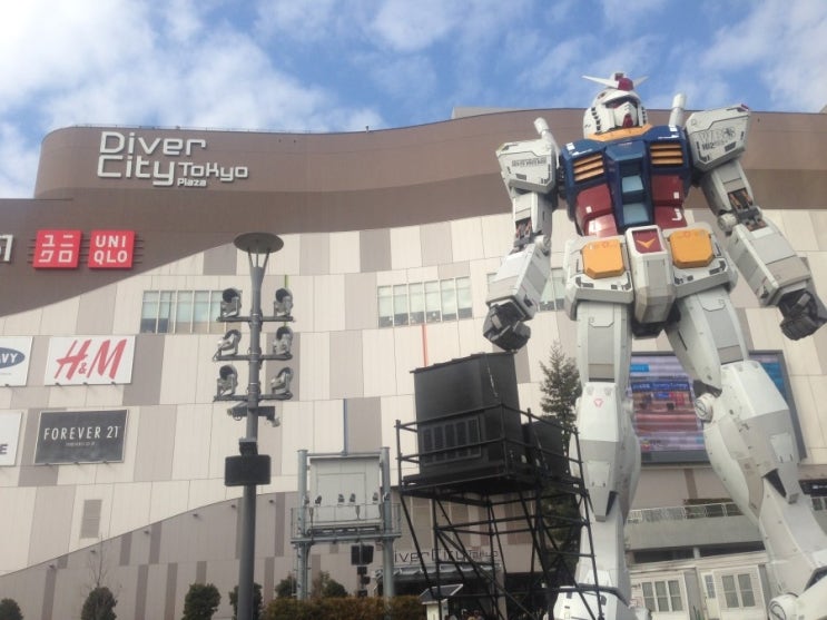 [도쿄/오다이바] DECKS JOYPOLIS, MEGA WEB, 자동차 박물관 네이버 블로그