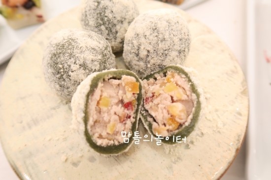 두텁단자, 수수팥떡만들기, 거피고물만들기, 팥고물만들기 수업공지 : 네이버 블로그