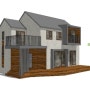 [30py대] 아늑한 박공지붕 2층 목조주택 설계사례 AR3016