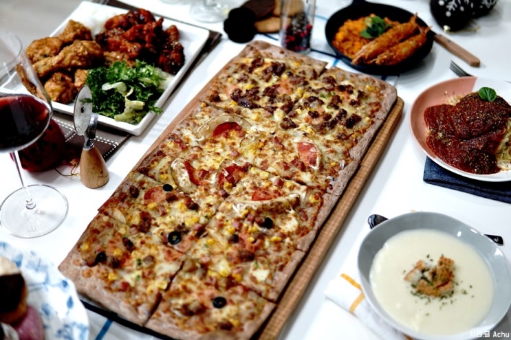 포항 효자 맛집] 반미터 피자 오구쌀피자! 1타3피 메뉴로 즐기다 : 네이버 블로그