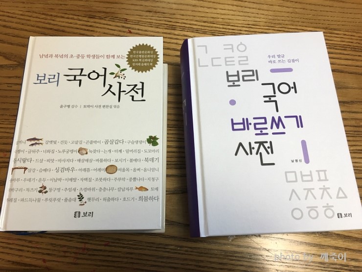 보리국어 바로쓰기 사전과 보리국어사전 함께 보세요! : 네이버 블로그
