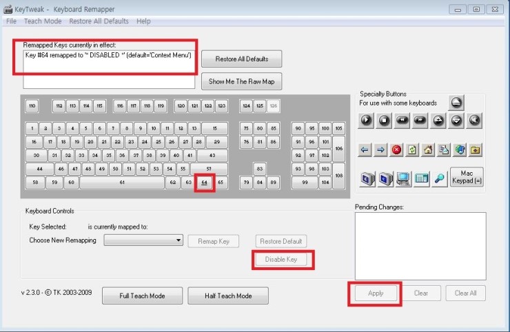 키보드 특정키를 변경(비활성화) 해보자! (Key Tweak) : 네이버 블로그