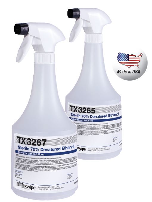TX3267 Sterile 70% Ethanol 16 fl oz Trigger Spray Bottle