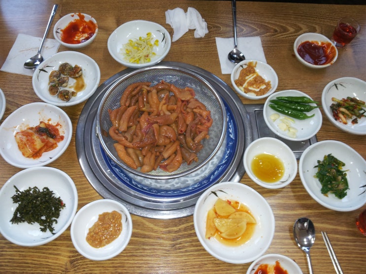 남해의 겨울 별미 지족해협의 손도 개불 #지족해협 #죽방렴 : 네이버 블로그
