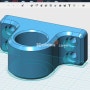 3D프린터교육을 통해서 만드는 생활소품 - 123D Design으로 커튼봉 브라켓 만들기 1