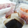 부산여행 1일차. 부산역으로 기차타고가서 돼지국밥과 회먹방