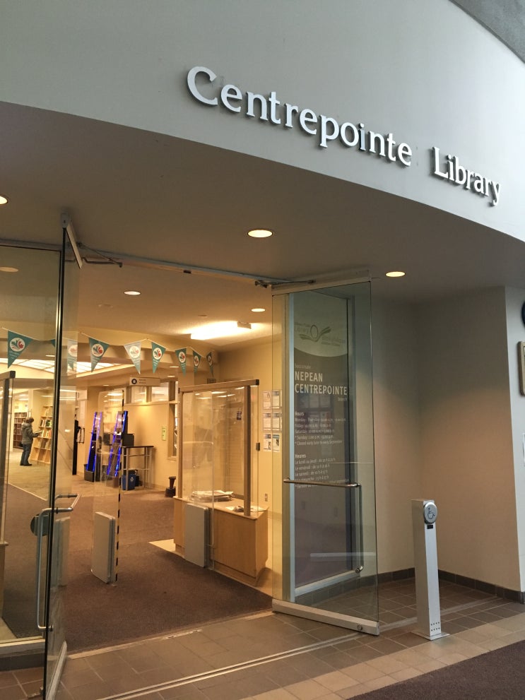 오타와 - 알곤퀸컬리지 근처 도서관! Centrepointe Library : 네이버 블로그