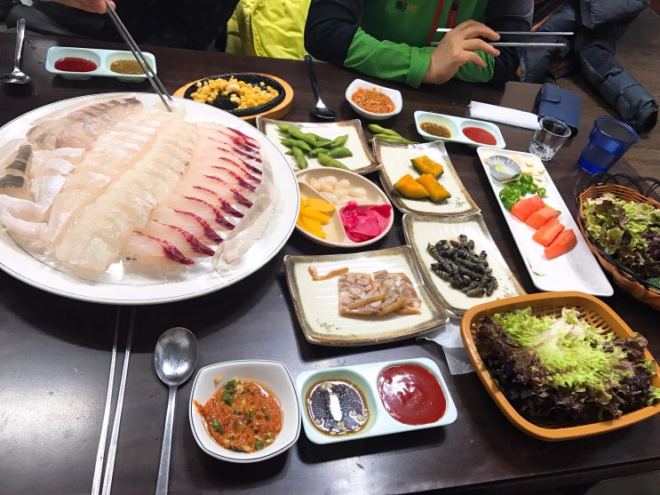 이사 오기 전 날 먹은 모둠회大! : 네이버 블로그