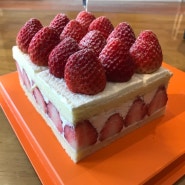 [생일 케익] 통딸기가 한가득 롯데호텔 델리카한스 프리미엄 딸기케이크