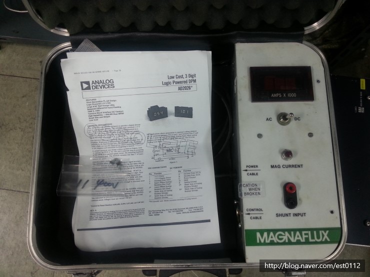 MAGNAFLUX TK-10DA Magnetic Particle Inspection Equipment : 네이버 블로그