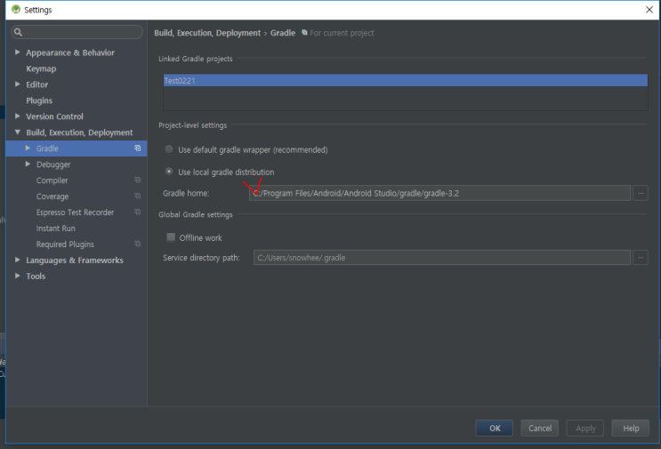 17-03-10 Failed to complete Gradle execution. 에러해결! : 네이버 블로그