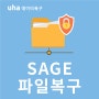 sage 파일 확장자 해결방안
