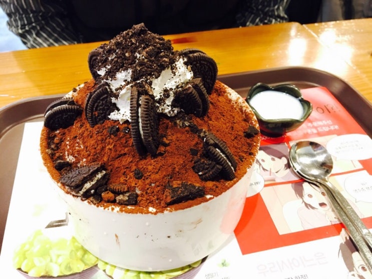 [디저트] 설빙 오레오초코몬스터 빙수 ♩ : 네이버 블로그