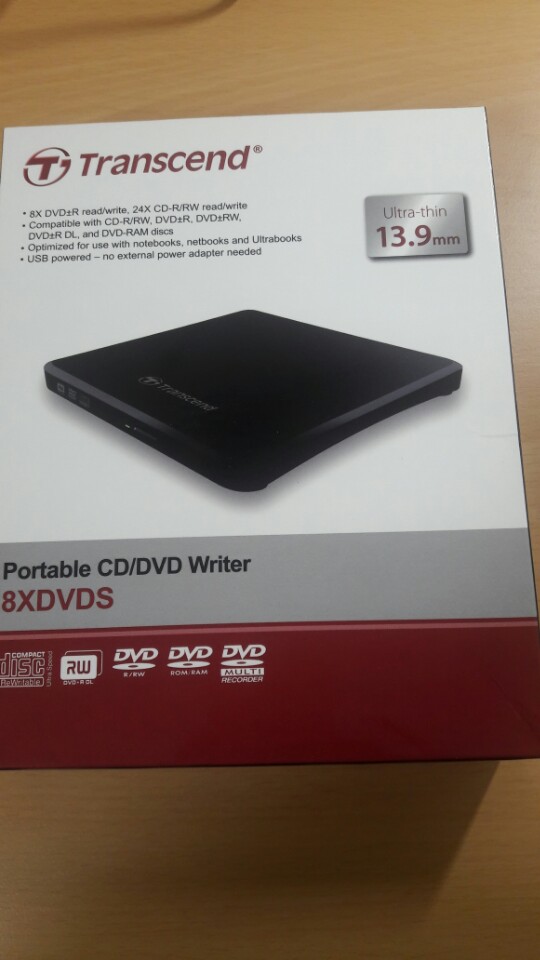 노트북 CD , DVD Player 리얼후기 [ Transcend ] : 네이버 블로그