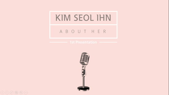 [PPT일기]자기소개PPT : 네이버 블로그