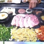 [청라 고기집, 삼겹살 맛집 - 전우치] 구워먹는 야채도 푸짐! 맛있쪄~