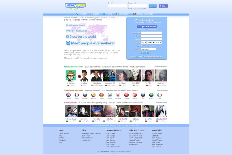 Interpals 에서 외국인 친구들을 만나보자 : 네이버 블로그