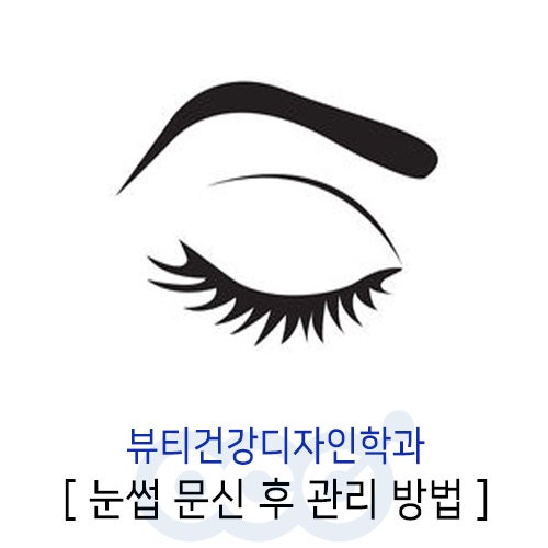눈썹 문신 후 관리 방법, 눈썹 문신 후 세안/화장하는 방법, 반영구 후 관리 노하우, 눈썹 문신 주의사항 안내! : 네이버 블로그