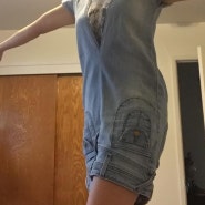 Upside down Jean dress