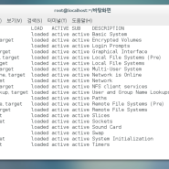 CentOS7 부팅모드 (run level) 설정