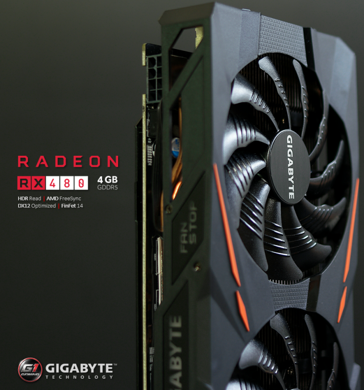 GIGABYTE RX480 G1 GAMING 4GB : 네이버 블로그