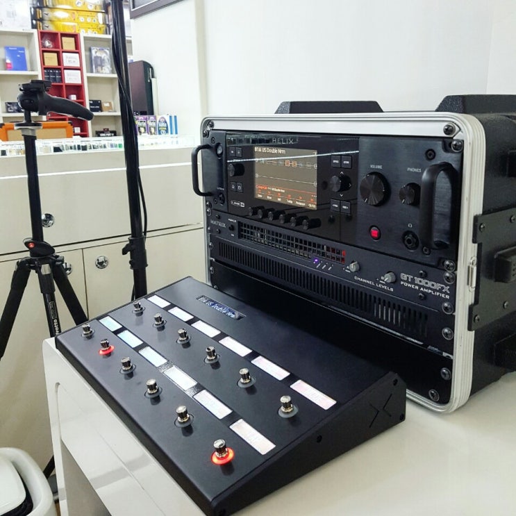 Line6 Helix Rack, Helix Control, Matrix GT1000FX 뮤직아이템 일산매장 전시 : 네이버 블로그