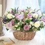 19 _ 바이올렛 바구니 Violet Flower Basket by 블루레이스 Bluelace