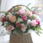 21_수상축하 꽃바구니 Celebration Flower Basket by 블루레이스 Bluelace