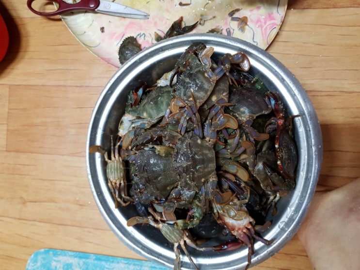 게 손질법 돌게 박하지 게손질하기 : 네이버 블로그