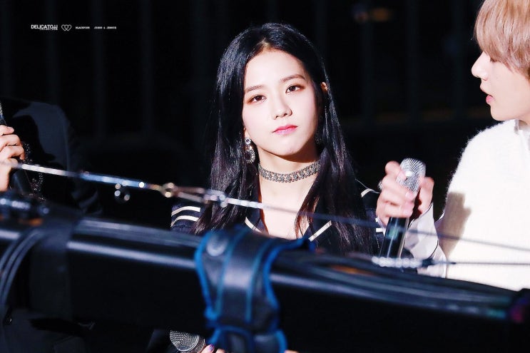 170924 블랙핑크 지수 슈퍼콘서트대전 MC츄 사진 : 네이버 블로그