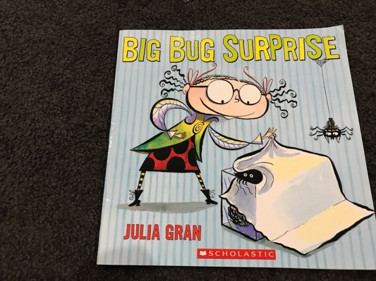 [어린이영어책]Big bug surprise_곤충 지식에 대해 알아보는 꽤 유용한 책 네이버 블로그