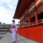 2박 3일 교토여행 :: 여자 혼자 일본여행, 후시미 이나리 신사에서 기모노체험:)