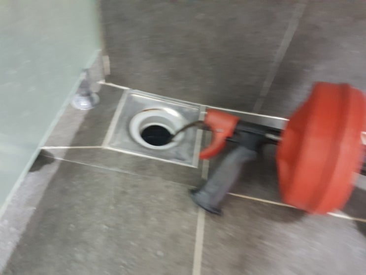 막힌 화장실하수구막힘 뚫는법 일산 대화마을사례 : 네이버 블로그