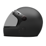 [VELDT] 벨티 마크1 헬멧 - 카본 매트 풀페이스, 클래식 모터사이클 헬멧 ( 4 in 1 헬멧, 바이크, 오토바이 헬멧 )