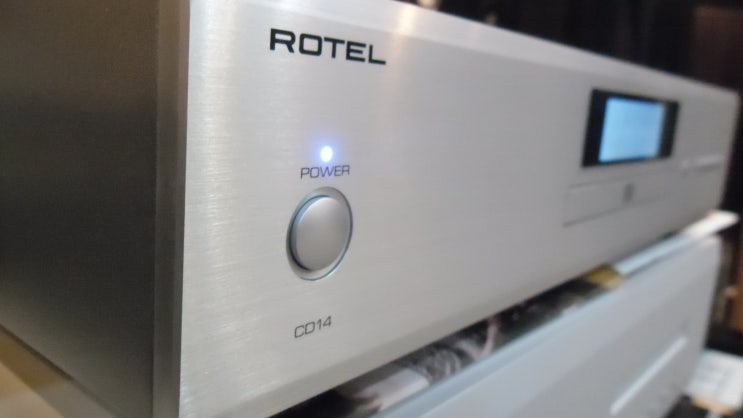 로텔(Rotel) CD14 cdp 시디플레이어 리뷰 : 네이버 블로그
