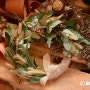 강남플라워레슨 마이블루메에서 가을리스 만들었어요:)