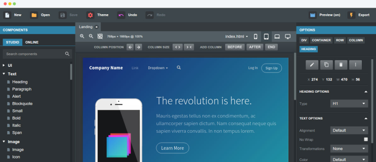 Tools :: 부트스트랩 스튜디오 소개 (Bootstrap Studio) : 네이버 블로그
