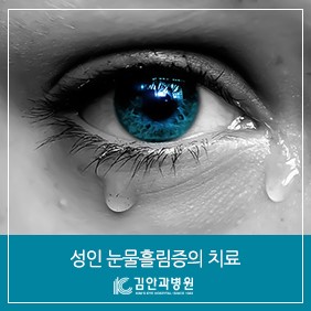 성인 눈물흘림증의 치료 : 네이버 블로그
