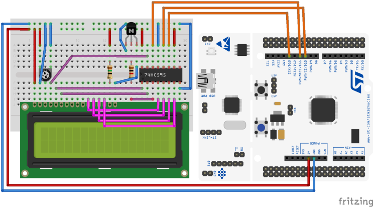 STM32 Nucleo F103RB - SPI CLCD : 네이버 블로그