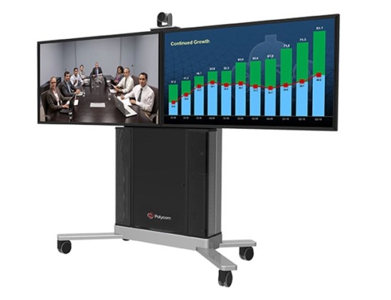 폴리콤 화상회의 기기 Polycom Group 500 Dual 65inch Display Media Center 사양입니다 ...
