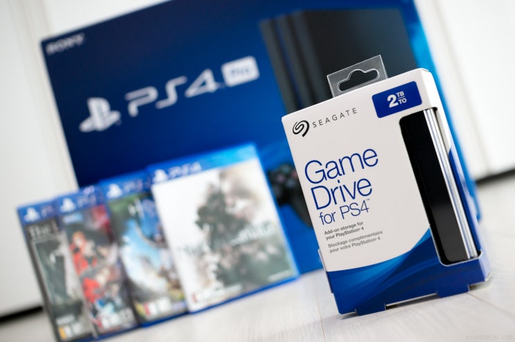 바퀴스테이션이 두려운 당신에게 PS4 외장하드 추천, 씨게이트 GAME Drive for PS4 2TB 개봉기 : 네이버 블로그