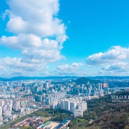 [ 서울 ] 서울을 다 내려다 볼 수 있는 안산 자랏길 산책로