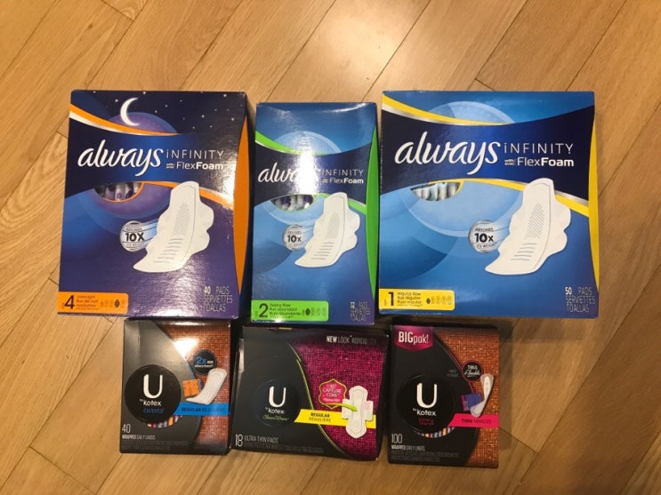 _walgreens(월그린) 생리대 직구 사용후기 네이버 블로그