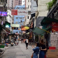 홍콩 시내 볼거리.. 미드레벨 에스컬레이터와 소호거리 - 홍콩 마카오 여행