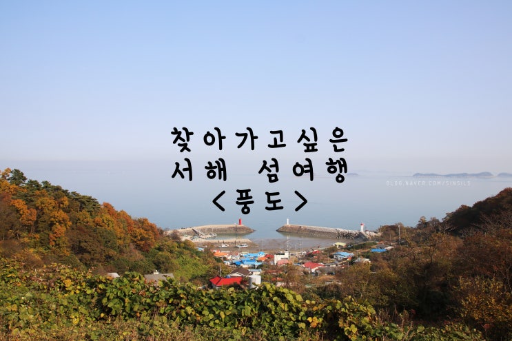 서해 섬여행*경기도 안산 풍도 : 네이버 블로그