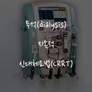 투석(dialysis) : 지속적 신대체요법의 모든것(CRRT)(정의, 원리, mode, 기본요소, 임상적용)