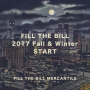 "Fill the Bill"("필더빌") 2017 Fall & Winter Start, - "OHKOOS"("오쿠스")