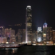 스타페리타고 침사추이 시계탑있는 공원으로 가서 멋진 홍콩야경 감상 - 홍콩 마카오 여행